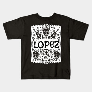 LOPEZ SURNAME GIFT IDEA Kids T-Shirt